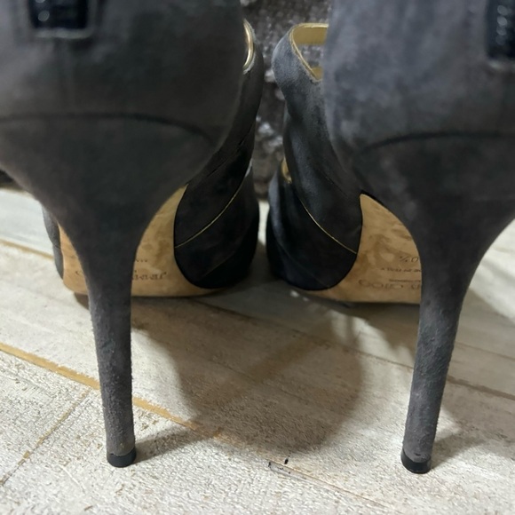 ❤️Jimmy Choo Leashed Piped Cutout Sandal-Sz 10.5 - Picture 6 of 8